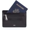 image:imageHOBO Euro Slide Leather Wallet with Passport Holder for Travel Card and Cash Organizer and Zipper Pocket NaturalBLACK