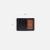 image:imageHOBO Euro Slide Leather Wallet with Passport Holder for Travel Card and Cash Organizer and Zipper Pocket NaturalBLACK