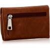image:imageHOBO Jill Trifold Leather Wallet for Women Snap ClosureRusset