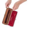 image:imageHOBO Lauren Leather Clutch Wallet for WomenClaret