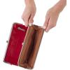 image:imageHOBO Lauren Leather Clutch Wallet for WomenClaret