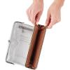 image:imageHOBO Lauren Leather Clutch Wallet for WomenSilver 1