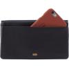 image:imageHOBO Lumen Continental Bifold Leather Wallet for Women Snap ClosureBlack 1