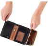 image:imageHOBO Robin Compact Trifold Leather Wallet for Women Vintage DesignBlack