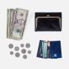 image:imageHOBO Robin Compact Trifold Leather Wallet for Women Vintage DesignLight Grey