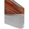 image:imageHOBO Wayfare Wristlet Pouch For Women  Leather Construction and Zippered Closure Cute and Practical Lttle PouchSilver