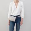 image:imageHOBO Winn Leather Belt Bag for Women Convertible Crossbody and Shoulder BagLight Grey