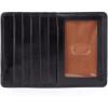 image:imageHOBO Euro Slide Leather Wallet with Passport Holder for Travel Card and Cash Organizer and Zipper Pocket NaturalBLACK