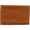image:imageHOBO Jill Trifold Leather Wallet for Women Snap ClosureTruffle