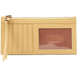 image:imageHOBO Carte Leather Card Case for WomenFlax