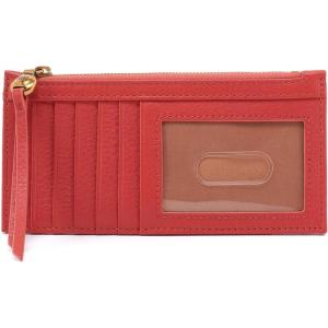 image:imageHOBO Carte Leather Card Case for WomenRed Clay