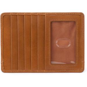 image:imageHOBO Euro Slide Leather Wallet with Passport Holder for Travel Card and Cash Organizer and Zipper Pocket NaturalTRUFFLE
