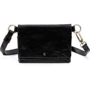 image:imageHOBO Winn Leather Belt Bag for Women Convertible Crossbody and Shoulder BagBlack