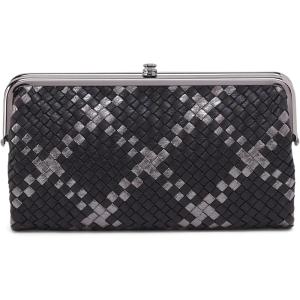 image:imageHOBO Womens LaurenBlack Metallic Woven