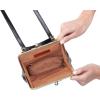 image:imageHOBO Alba Leather Crossbody Bag for Women with Vintage DesignBlack