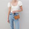 image:imageHOBO Cara Mini Leather Crossbody Bag for WomenNatural