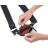 image:imageHOBO Cass Leather Phone Crossbody Bag with Adjustable Strap  Casual Design Lightweight Travel amp Everyday PurseBlack