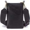 image:imageHOBO Cass Leather Phone Crossbody Bag with Adjustable Strap  Casual Design Lightweight Travel amp Everyday PurseBlack