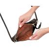 image:imageHOBO Darcy Leather Convertible 3in1 Crossbody Bag with Removable amp Adjustable Strap Exterior Phone Slip PocketBlack
