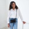 image:imageHOBO Darcy Leather Convertible 3in1 Crossbody Bag with Removable amp Adjustable Strap Exterior Phone Slip PocketBlack