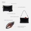 image:imageHOBO Darcy Leather Convertible 3in1 Crossbody Bag with Removable amp Adjustable Strap Exterior Phone Slip PocketBlack