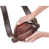 image:imageHOBO Darcy Leather Convertible 3in1 Crossbody Bag with Removable amp Adjustable Strap Exterior Phone Slip PocketCoffee Galaxy