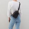 image:imageHOBO Fern Leather HandsFree Sling Bag with Adjustable Strap Fashionable Style Room for Wallets and EssentialsTuscan Brown