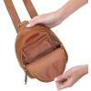 image:imageHOBO Fern Leather HandsFree Sling Bag with Adjustable Strap Fashionable Style Room for Wallets and EssentialsWarm Honey