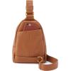 image:imageHOBO Fern Leather HandsFree Sling Bag with Adjustable Strap Fashionable Style Room for Wallets and EssentialsWarm Honey