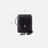 image:imageHOBO Fern Leather Travel Backpack with Adjustable Shoulder Straps Plenty of Pockets Zip Closure and Room For 13 Laptop BlackBlack
