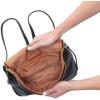 image:imageHOBO Fern Leather Travel Backpack with Adjustable Shoulder Straps Plenty of Pockets Zip Closure and Room For 13 Laptop BlackBlack