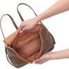 image:imageHOBO Fern Leather Travel Backpack with Adjustable Shoulder Straps Plenty of Pockets Zip Closure and Room For 13 Laptop BlackDark Elm