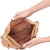image:imageHOBO Merrin Leather Bucket Backpack Convertible to Shoulder Bag for WomenSandstorm