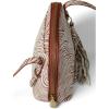 image:imageHOBO Nash Compact Crossbody Leather Bag for WomenGinger Zebra Print