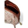image:imageHOBO Nash Compact Crossbody Leather Bag for WomenGinger Zebra Print
