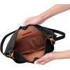 image:imageHOBO Pier Leather Shoulder Bag for Women Convertible to CrossbodyBlack
