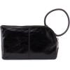image:imageHOBO Sable Leather Wristlet Wallet for Women with Circular Handle Zippered Closure Credit Card Holder Organizer amp Interior Zip Pocket  Black  Circular Handle Zippered Closure Interior Zip Pocket Black