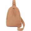 image:imageHOBO Fern Leather HandsFree Sling Bag with Adjustable Strap Fashionable Style Room for Wallets and Essentials  Perfect for Traveling Sandstorm