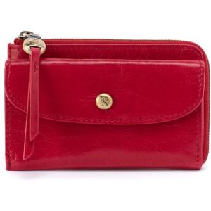 image:imageHOBO Addi Leather Card Case for WomenClaret