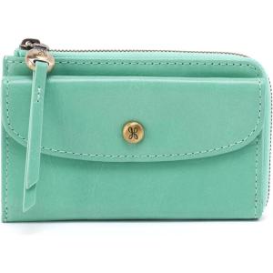 image:imageHOBO Addi Leather Card Case for WomenSeaglass