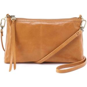 image:imageHOBO Darcy Leather Convertible 3in1 Crossbody Bag with Removable amp Adjustable Strap Exterior Phone Slip PocketNatural