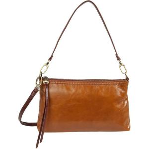 image:imageHOBO Darcy Leather Convertible 3in1 Crossbody Bag with Removable amp Adjustable Strap Exterior Phone Slip PocketTruffle