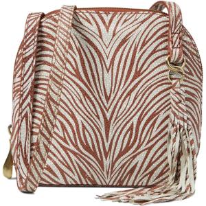 image:imageHOBO Nash Compact Crossbody Leather Bag for WomenGinger Zebra Print