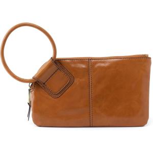 image:imageHOBO Sable Leather Wristlet Wallet for Women with Circular Handle Zippered Closure Credit Card Holder Organizer amp Interior Zip Pocket  Truffle  Circular Handle Zippered Closure Interior Zip Pocket Truffle