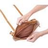 image:imageHOBO Cambel Leather Crossbody Bag for WomenNatural