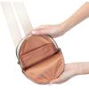image:imageHOBO Cass Leather Sling Bag for WomenCream