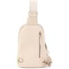 image:imageHOBO Cass Leather Sling Bag for WomenCream