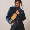 image:imageHOBO Fern Leather Convertible Crossbody Sling and Belt Bag  Lightweight amp Adjustable Zip Closure with Capacity for Essentials amp Accessories for Travel BlackSandstorm