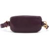 image:imageHOBO Fern Leather Convertible Crossbody Sling and Belt Bag  Lightweight amp Adjustable Zip Closure with Capacity for Essentials amp Accessories for Travel BlackRuby Wine