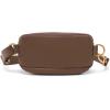 image:imageHOBO Fern Leather Convertible Crossbody Sling and Belt Bag  Lightweight amp Adjustable Zip Closure with Capacity for Essentials amp Accessories for Travel BlackDark Elm